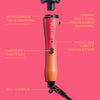 Mark Hill Pick 'N' Mix Sunrise Curling Wand Handle