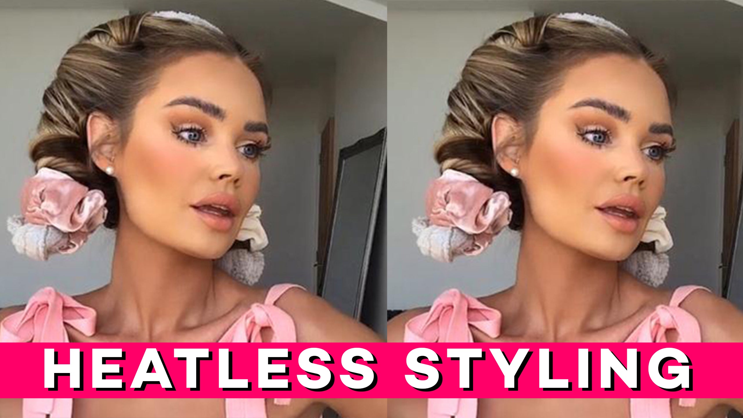 How to style your hair without heat