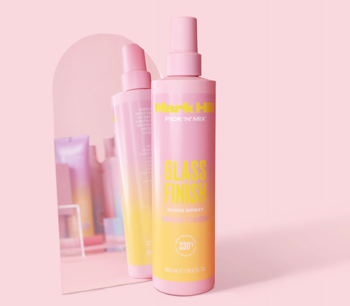 How to Achieve Glass-Like, Shiny Hair with Mark Hill Glass Shine Spray