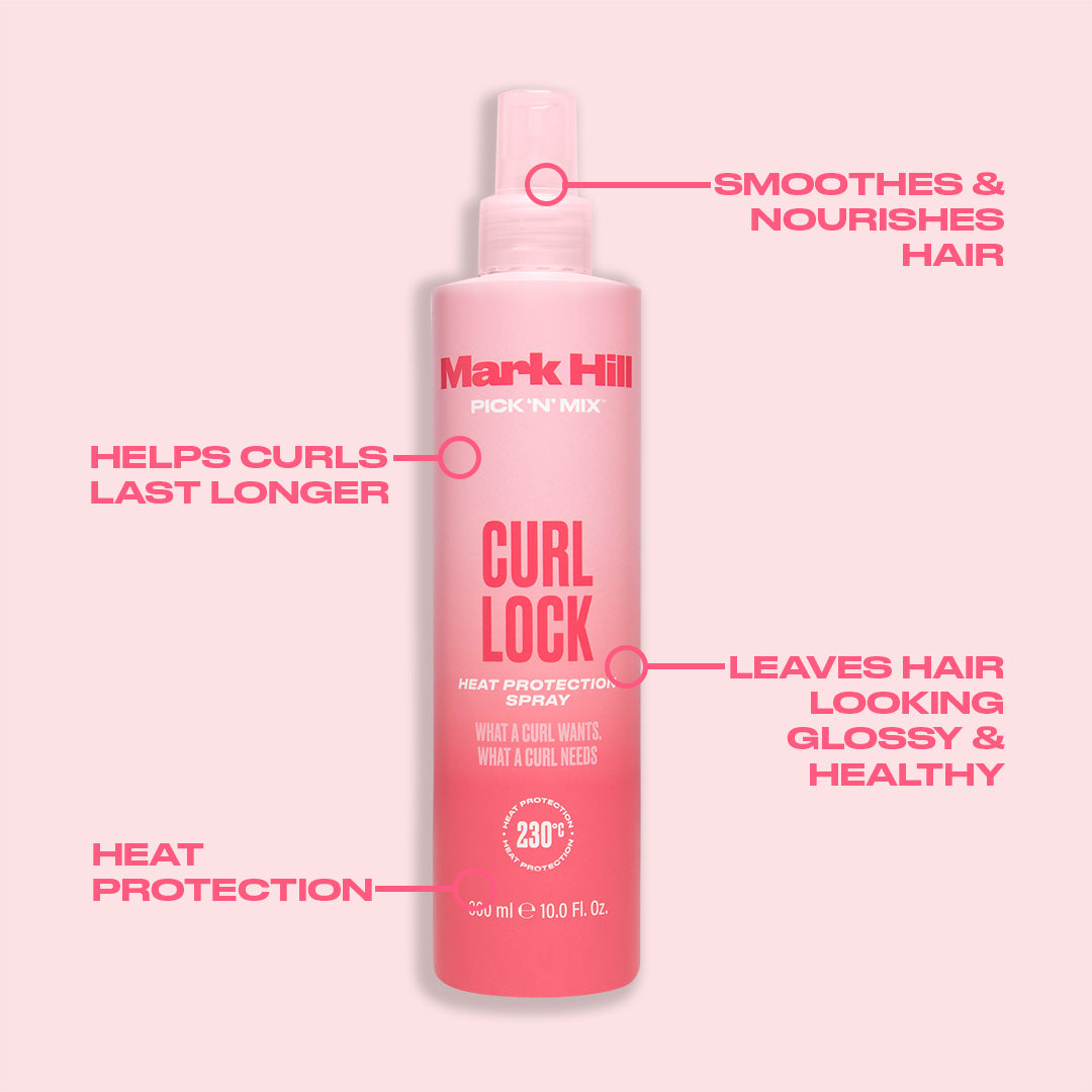 Curl Lock Heat Protection Spray 300ml