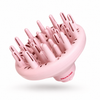 A pink hair stimulator attachment for Flexi Air Styler with multiple silicone bristles, shown floating against a clean white background with a soft shadow underneath. The brand name 'Mark Hill' is printed in red on the base.