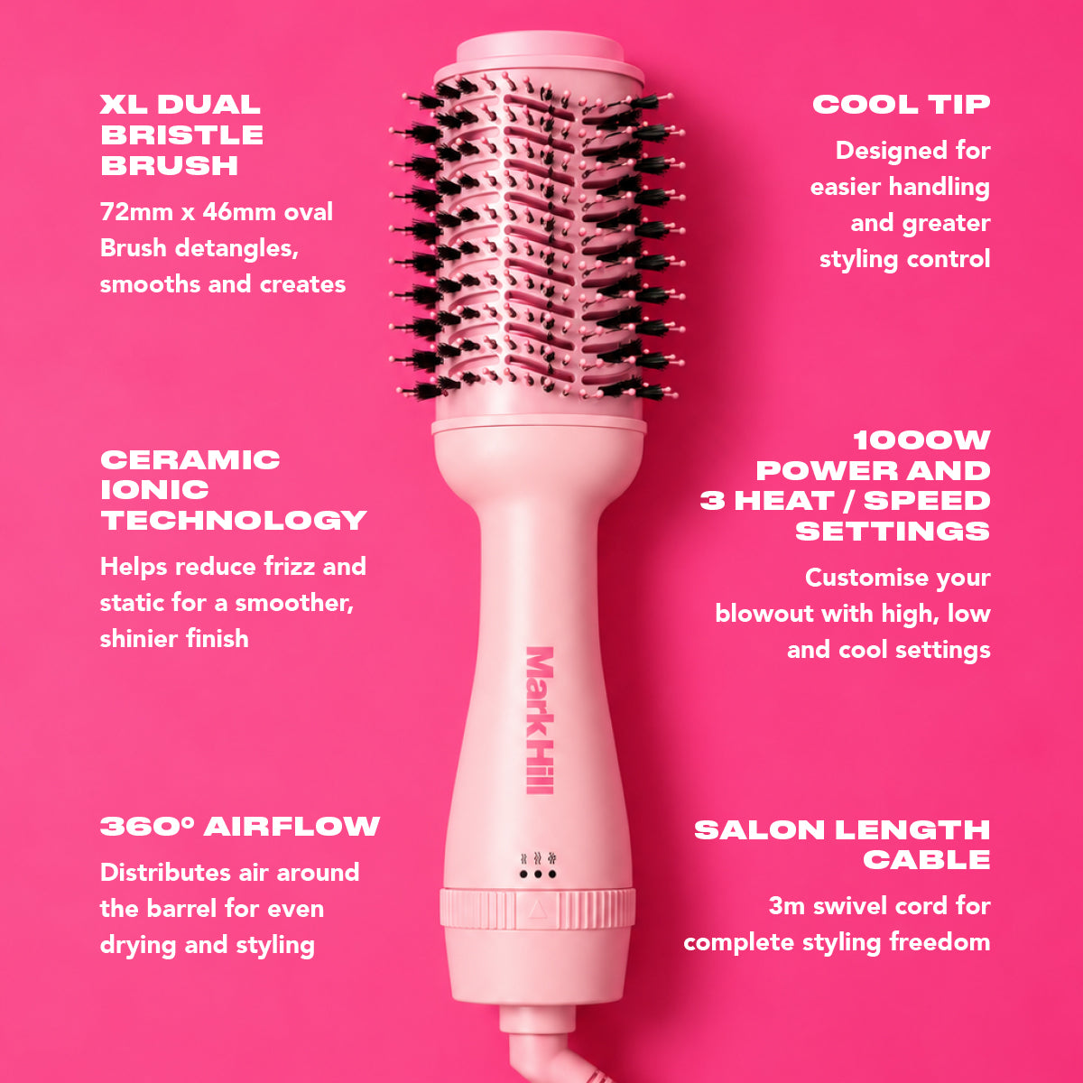 Hot Air Brush, Pink