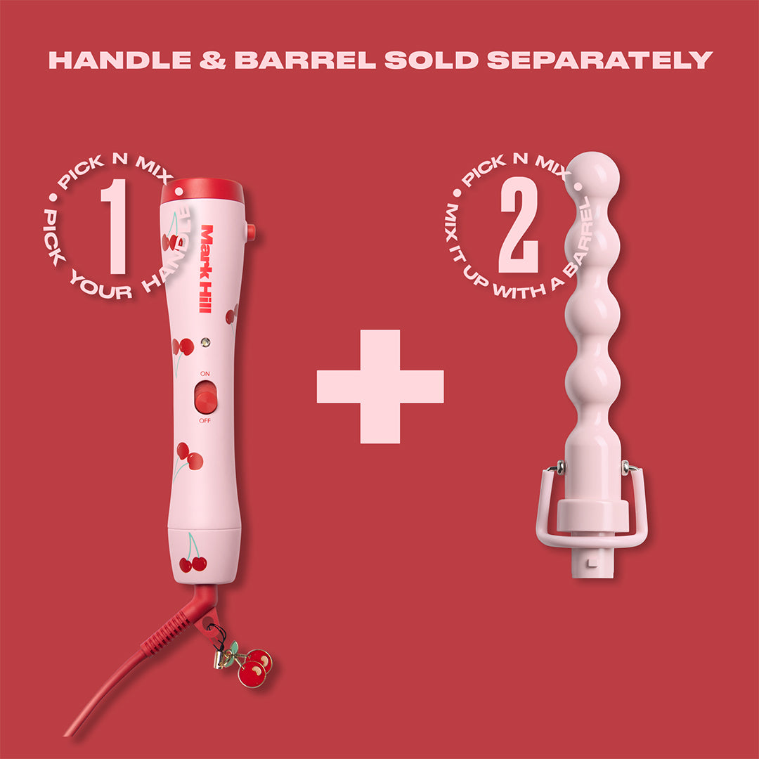 Styling Wand Handle, Cherry
