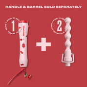 Styling Wand Handle, Cherry