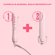 Oval Barrel 38mm Attachment, Pink
