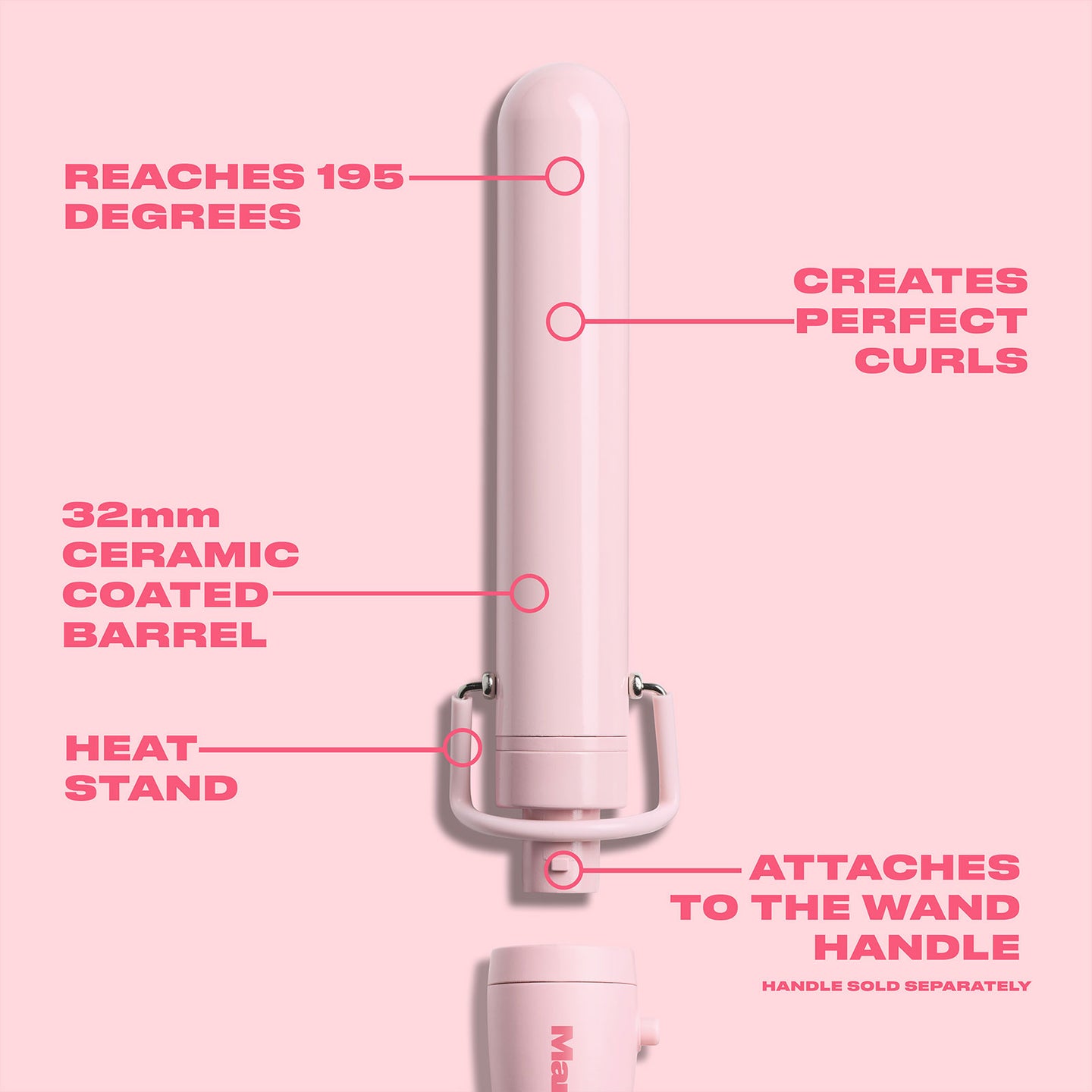 Mark Hill Pick 'N' Mix Pink Medium Barrel 32mm