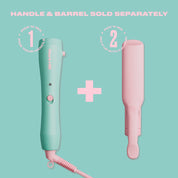 Styling Wand Handle, Aqua