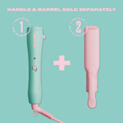 Wide Straightener 38mm Attachment, Pink