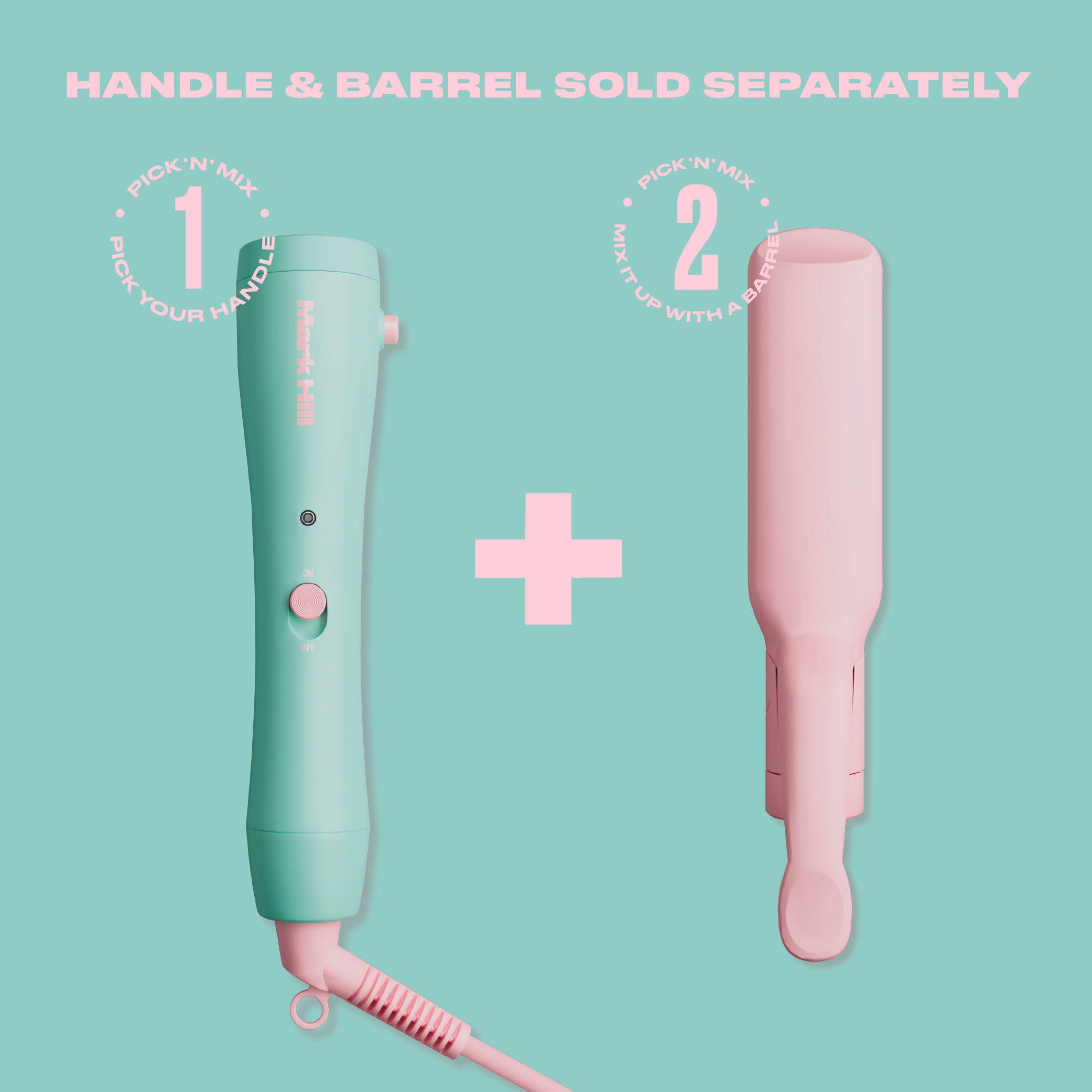 Wide Straightener 38mm Attachment, Pink