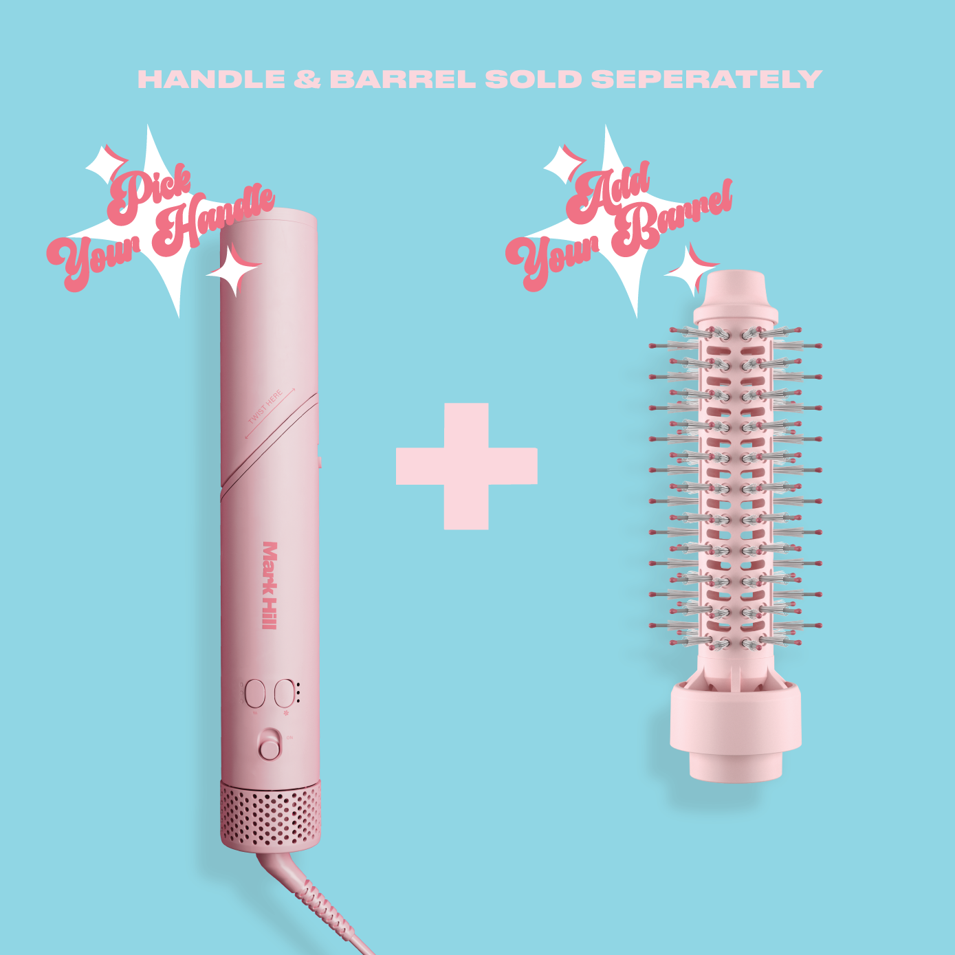 Flexi Air 25mm Hot Air Brush Attachment