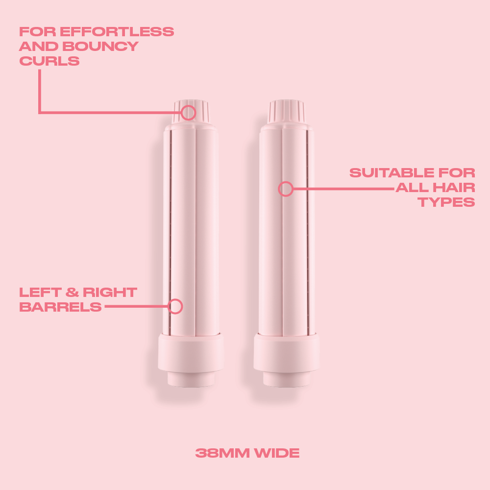 Flexi Air 38mm Curl Barrel Attachments