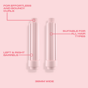 Flexi Air 38mm Curl Barrel Attachments