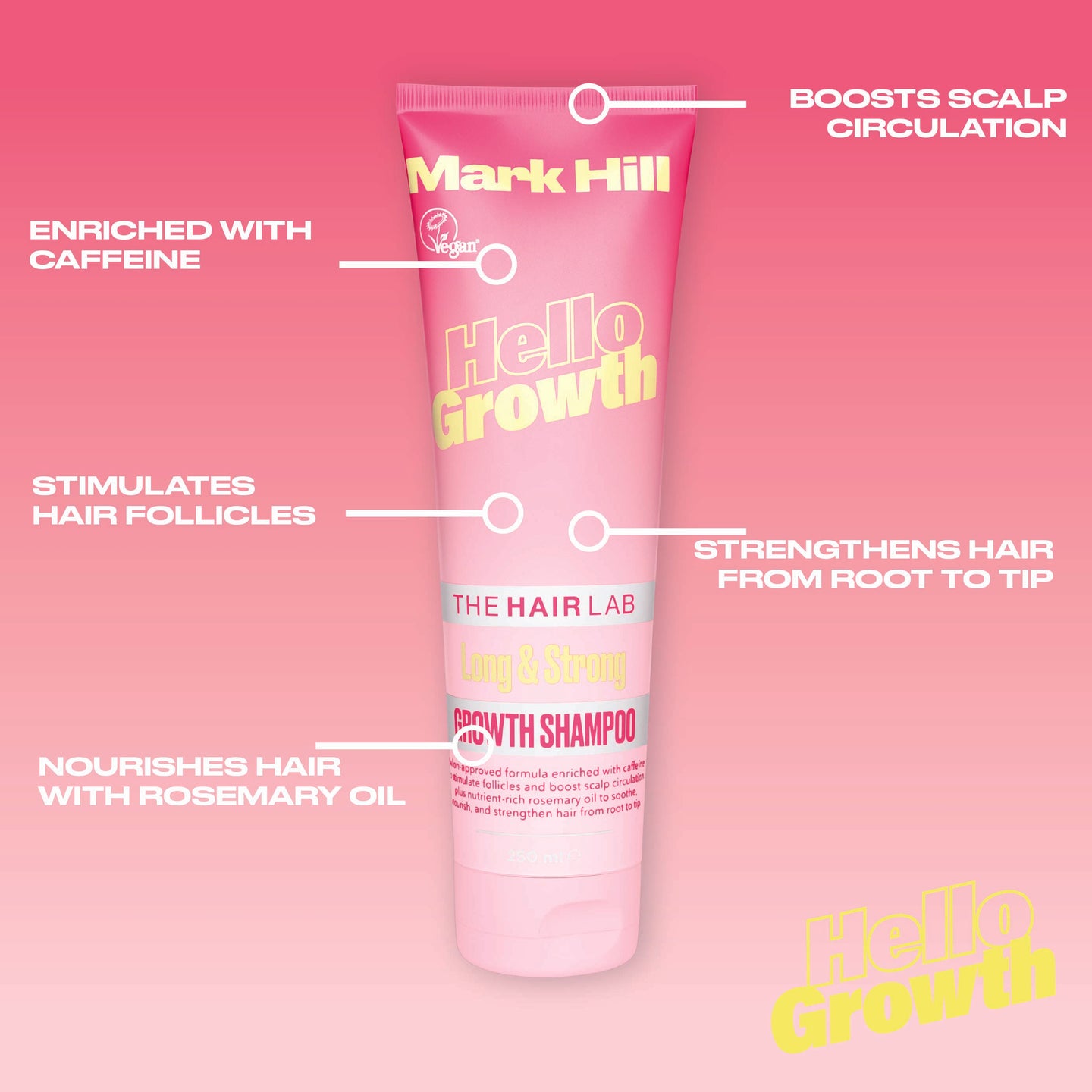 Hello Growth Growth Shampoo 250ml