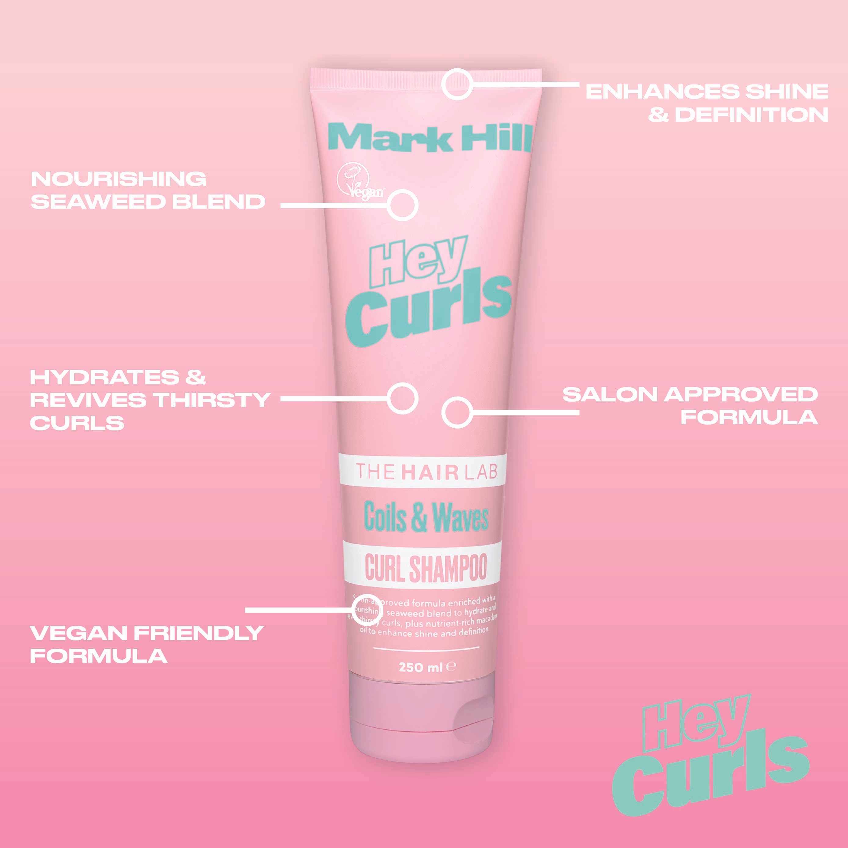 Hey Curls Curl Shampoo 250ml