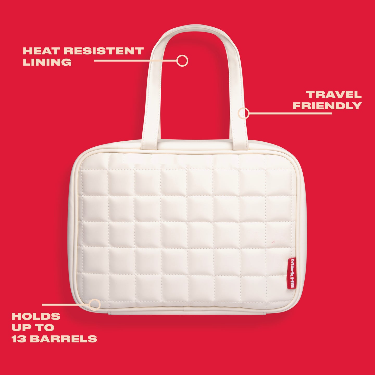 Cream Quilted Bag