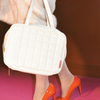 Cream Quilted Bag