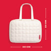 Cream Quilted Bag