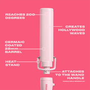 Oval Barrel 38mm Attachment, Pink