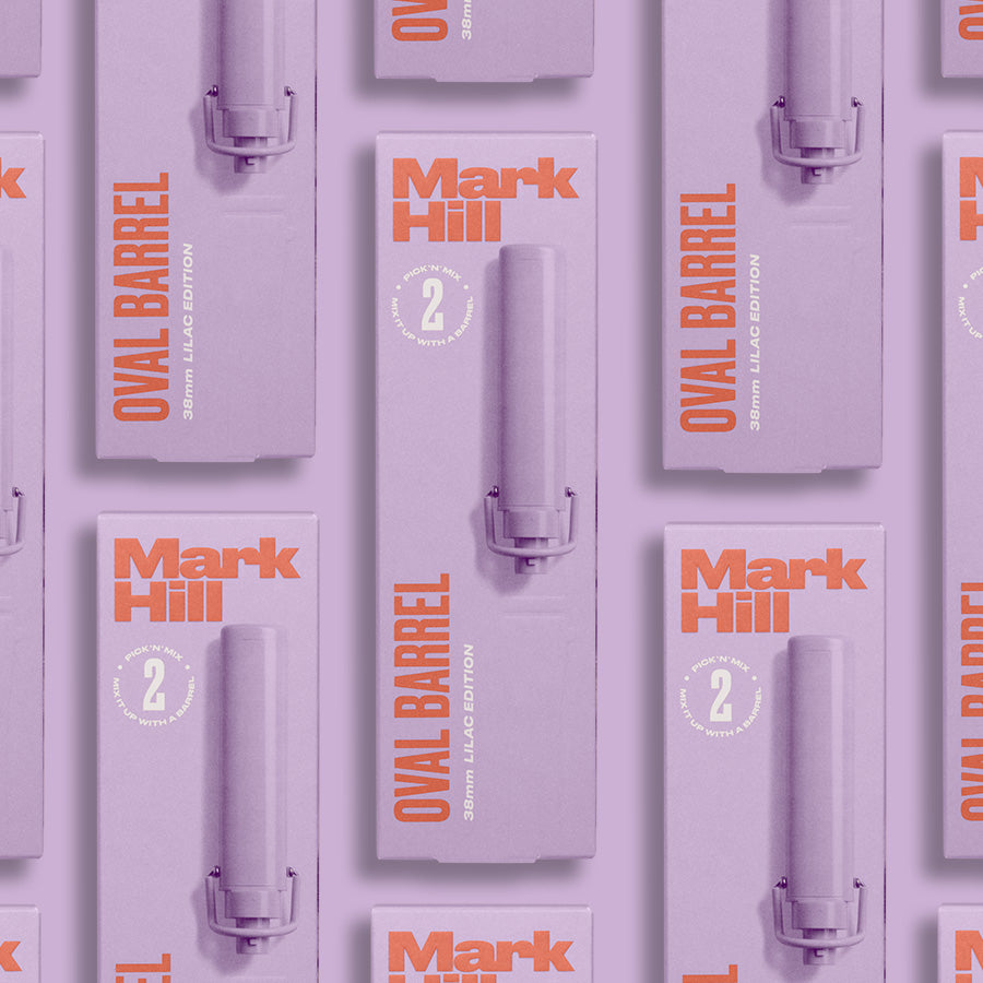 Oval Barrel 38mm Attachment, Lilac