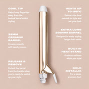 Curling Wand Bundle, Ice White
