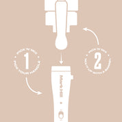 Mermaid Waver™ 21mm Attachment, Ice White