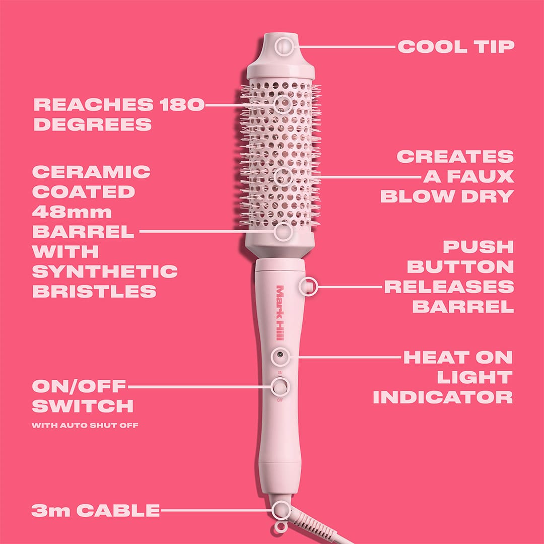 48mm Round Brush + Handle