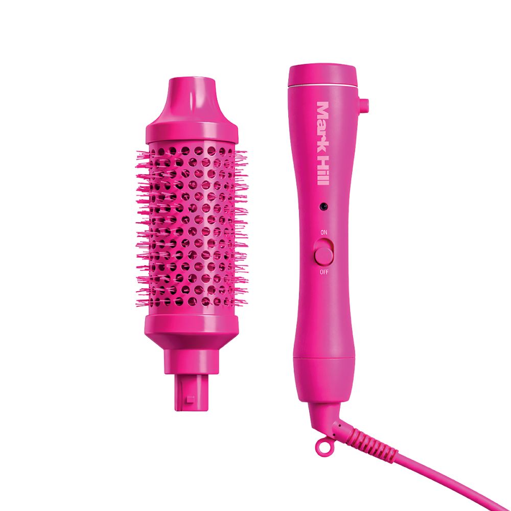 48mm Round Brush + Handle Hot Pink