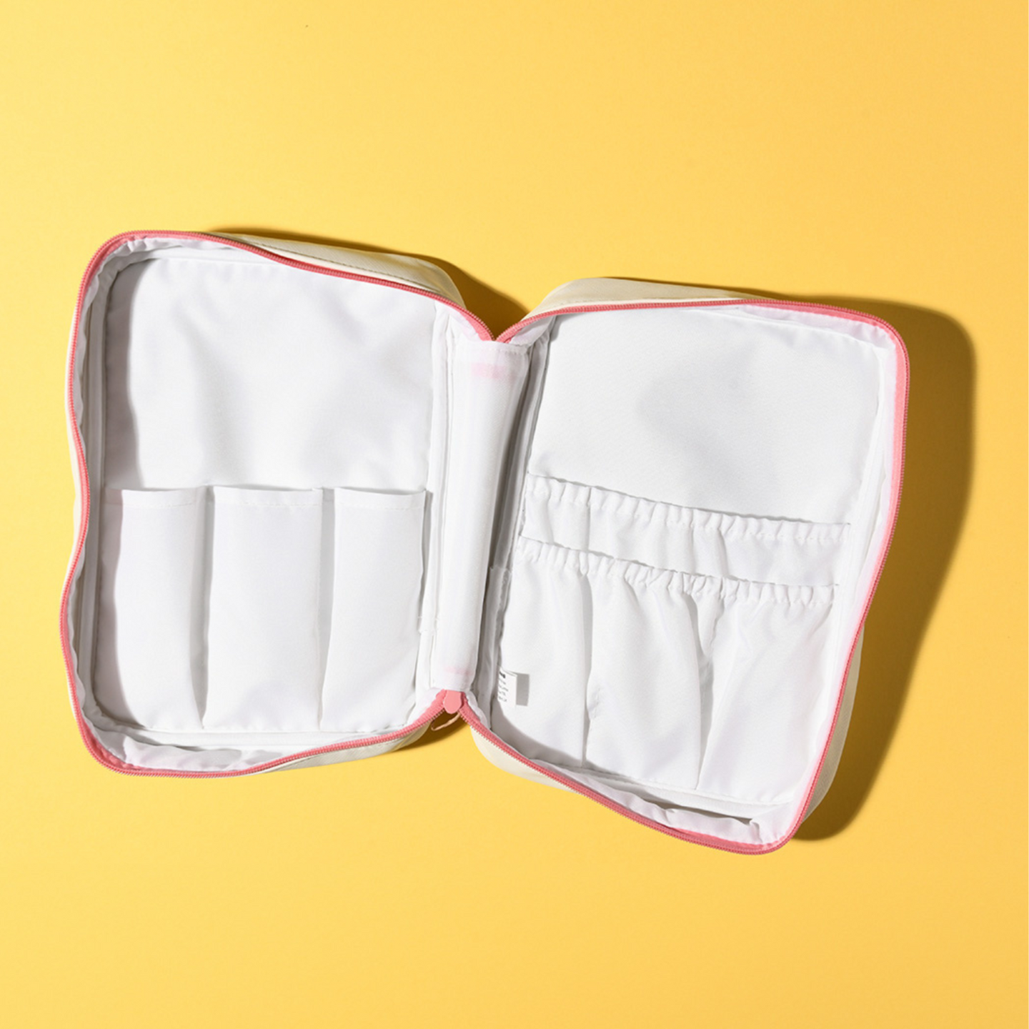 White & Pink Pick 'N' Mix Travel Bag