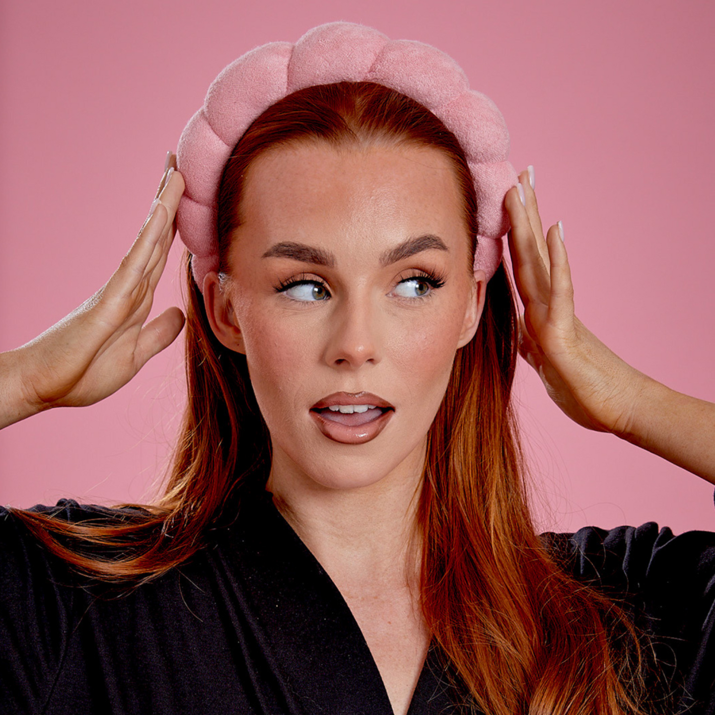 Pink headband discount