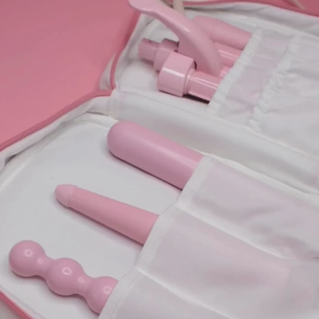 White & Pink Bag