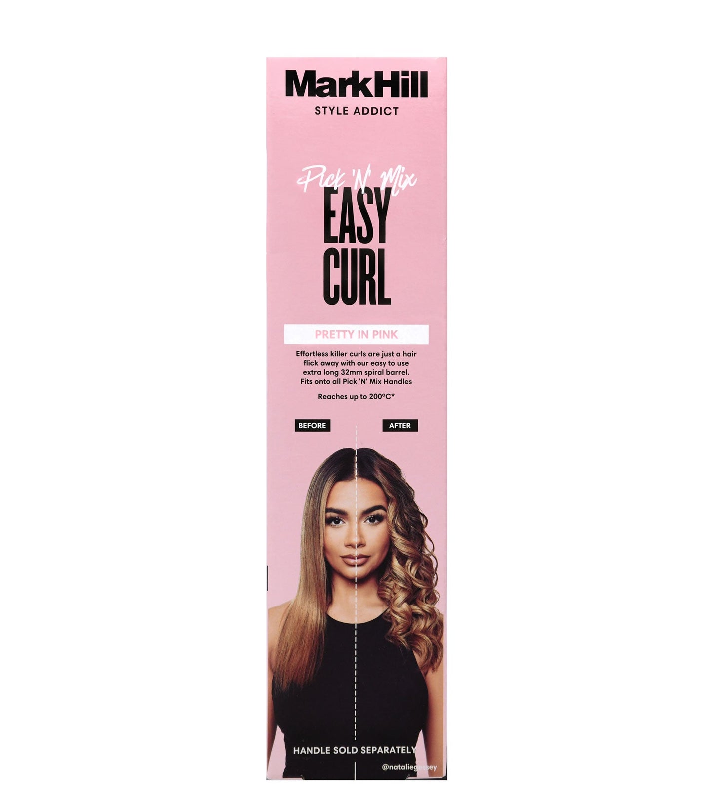 Pink Pick 'N' Mix Easy Curl Curling Barrel