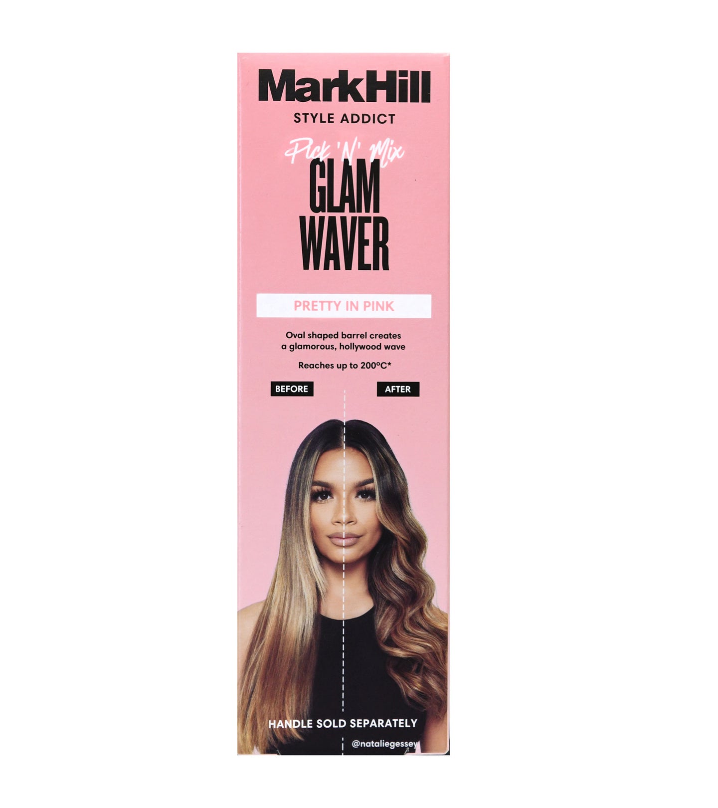 Mark Hill Pink Pick 'N' Mix Glam Waver Curling Barrel