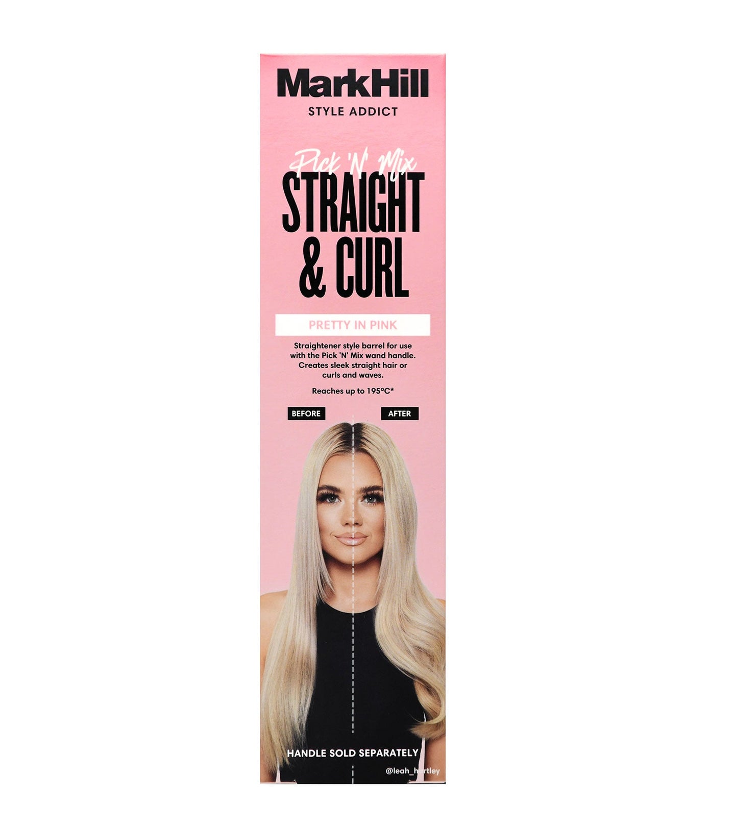 Mark Hill Pink Pick 'N' Mix Straight and Curl Barrel