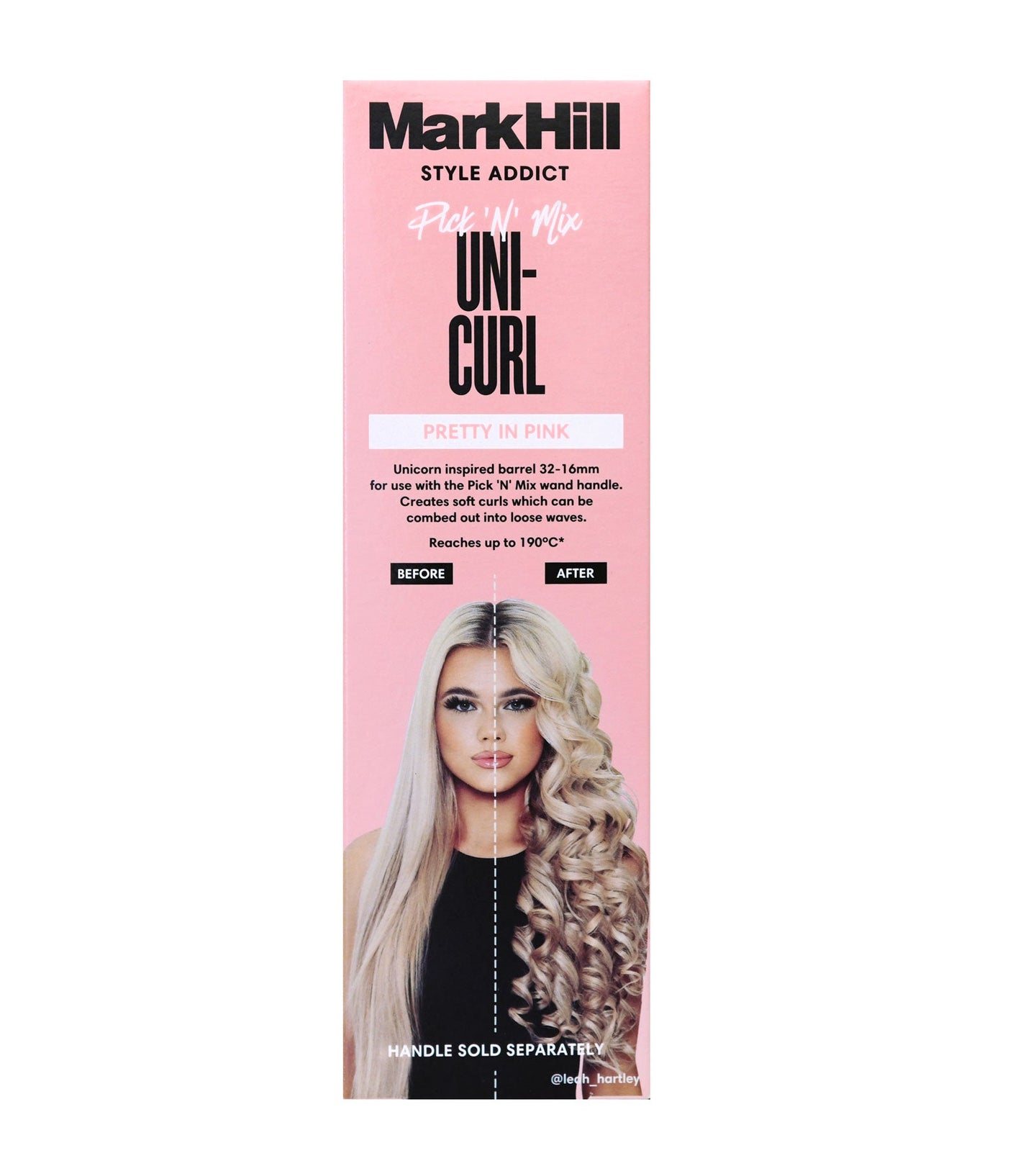 Mark Hill Pink Pick 'N' Mix Uni-Curl Hair Curling Wand